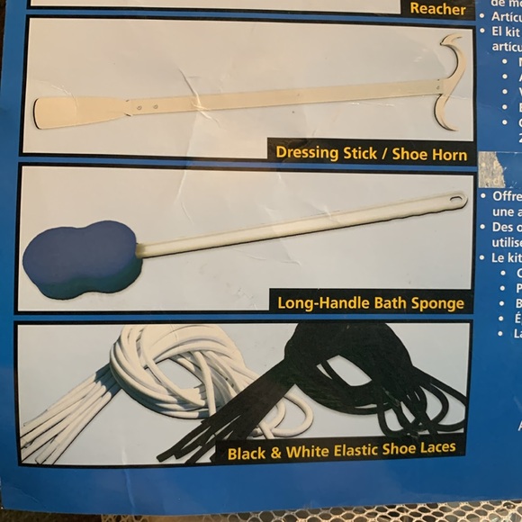 NIP Invacare Hip Assist Kit. 6 piece set. - Picture 6 of 6